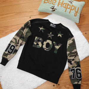 Boy London Camo Sweatshirt XS...C1124